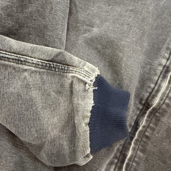 Vintage Carhartt Sante Fe Jacket Mens 2XL Black Faded Aztec Western Lined JS1105 - Picture 7 of 13